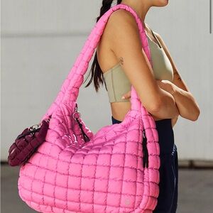 Fp movement bubblegum pink carryall